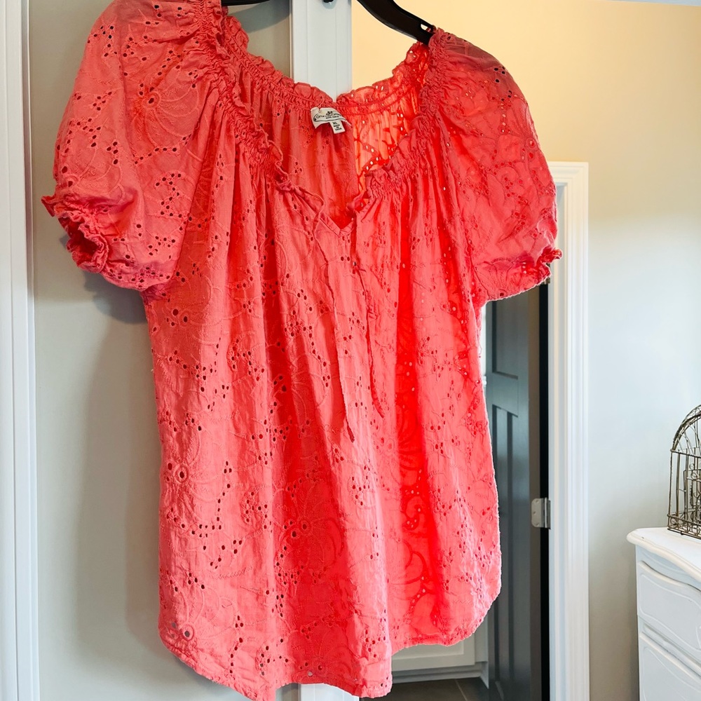 Eyelet Shirt